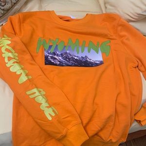Kanye West "Wyoming" Long Sleeve Crew from 2018